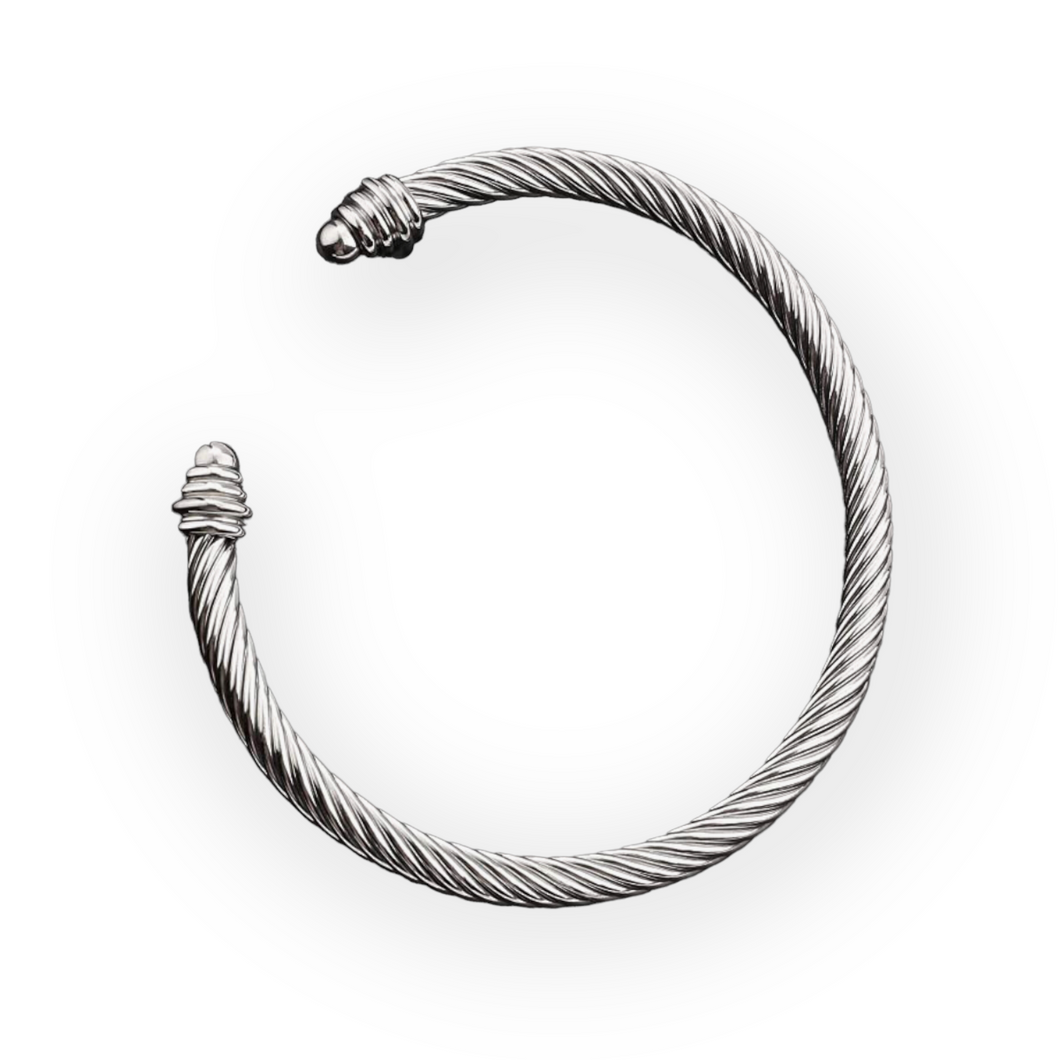 Luxury Metal Twisted Bracelet